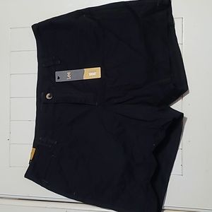 Black Cargo Shorts